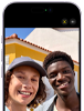 iPhone 17, Vorderansicht, Feature Automatische Ausrichtung für Fotos in Verwendung