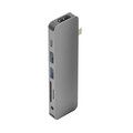 Sie sehen das Produktbild 01 von HyperDrive Solo 7-in-1 USB-C Hub für MacBook, space grau HyperDrive Solo 7-in-1 USB-C Hub für MacBook, space grau