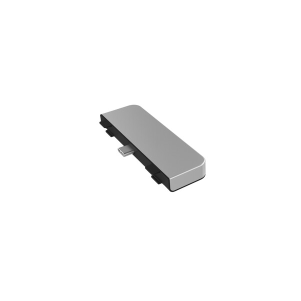 Sie sehen das Produktbild 04 von HyperDrive 4-in-1 USB-C Hub für iPad Pro, silber > HyperDrive 4-in-1 USB-C Hub für iPad Pro, silber >