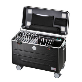 PARAT Case i16 für 16 iPad inkl. LED USB-Lightning Kabel, schwarz