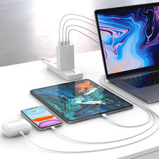 HyperJuice 100W GaN Charger, weiß>