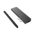Sie sehen das Produktbild 02 von HyperDrive 7-in-2 Duo USB-C Hub, space grau HyperDrive 7-in-2 Duo USB-C Hub, space grau