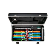 PARAT Case i16 KidsCover für 16 iPad inkl. LED USB-Lightning Kabel, schwarz