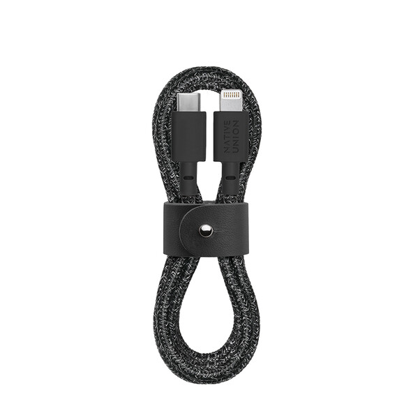 Native Union Belt Lightning auf USB-C Kabel 1.2m, cosmos/schwarz