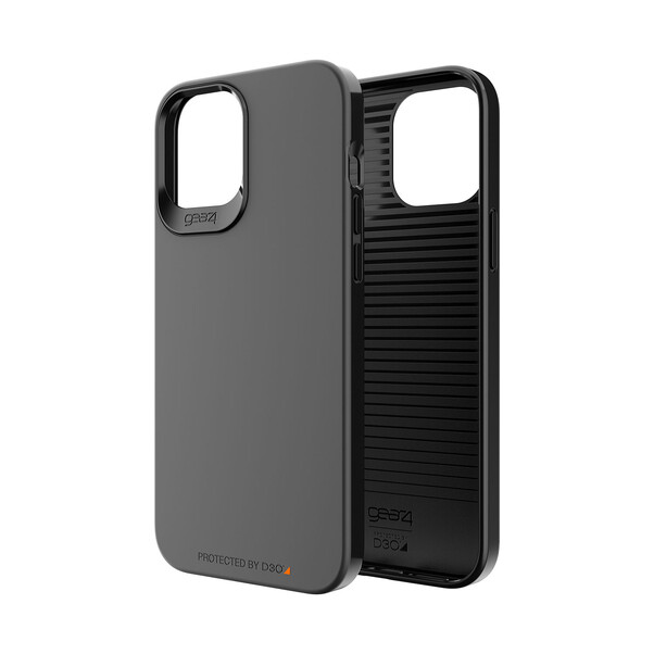 GEAR4 D3O Holborn Slim Case für iPhone 12 Pro Max, schwarz