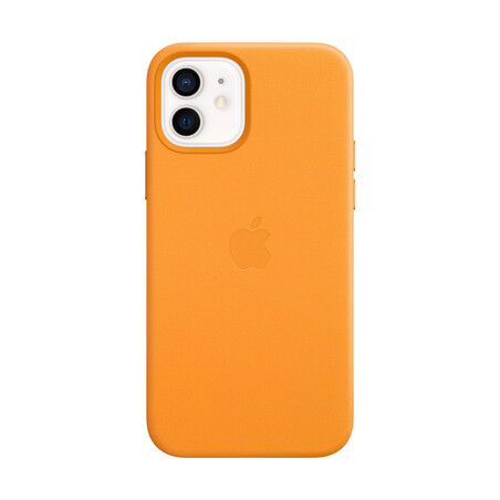 Apple iPhone 12 mini Leder Case mit MagSafe, california poppy