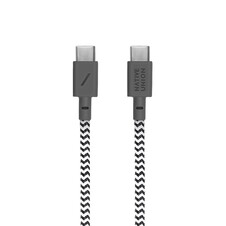 Sie sehen das Produktbild 02 von Native Union Belt USB-C auf USB-C Kabel 1.2m, zebra Native Union Belt USB-C auf USB-C Kabel 1.2m, zebra