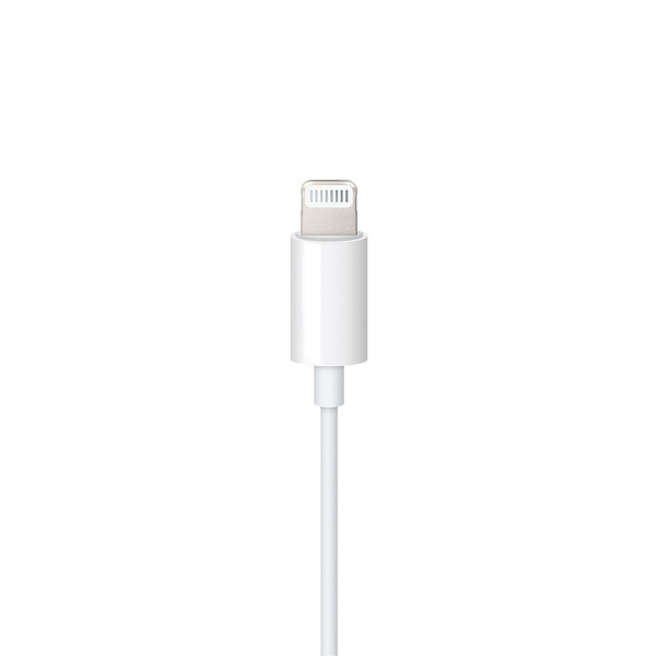 Sie sehen das Produktbild 03 von Apple Lightning auf 3.5mm Audiokabel 1.2m, weiß Apple Lightning auf 3.5mm Audiokabel 1.2m, weiß