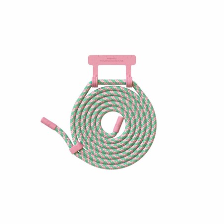 Sie sehen das Produktbild 01 von Woodcessories Lanyard für Change Case, pink/türkis> Woodcessories Lanyard für Change Case, pink/türkis>
