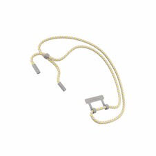 Sie sehen das Produktbild 02 von Woodcessories Lanyard für Change Case, grau/gelb> Woodcessories Lanyard für Change Case, grau/gelb>