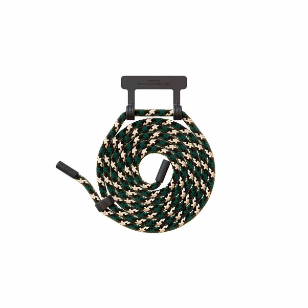 Woodcessories Lanyard für Change Case, schwarz/grün>