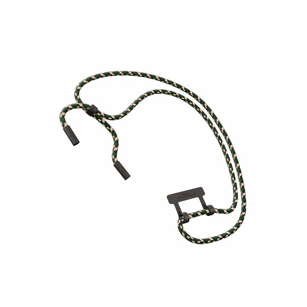 Woodcessories Lanyard für Change Case, schwarz/grün>