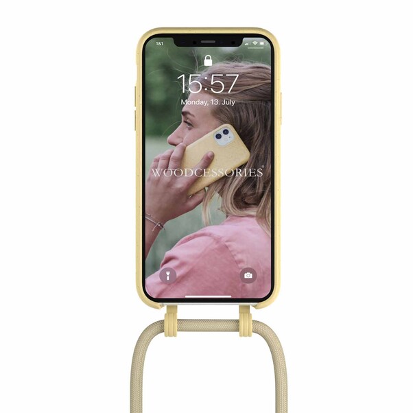 Sie sehen das Produktbild 01 von Woodcessories Change Case für iPhone 12 Pro Max, citrus yellow > Woodcessories Change Case für iPhone 12 Pro Max, citrus yellow >