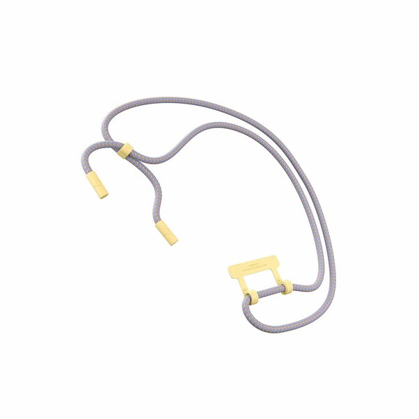 Woodcessories Lanyard für Change Case, gelb/lila>