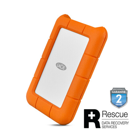 Sie sehen das Produktbild 01 von LaCie Rugged USB-C, 2TB LaCie Rugged USB-C, 2TB