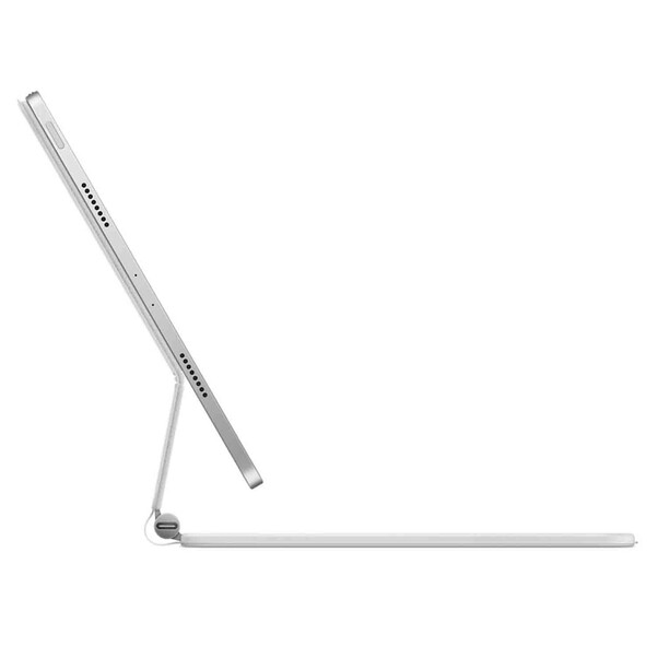 Sie sehen das Produktbild 03 von Apple Magic Keyboard für 11" iPad Air (M2), deutsch, weiß Apple Magic Keyboard für 11" iPad Air (M2), deutsch, weiß