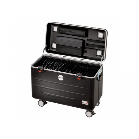 PARAT Case TC20, TwinCharge, inkl. USB-C auf Type-C Kabel, schwarz