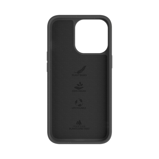 Woodcessories Bio Case antimikrobiell für iPhone 13 Pro, schwarz>