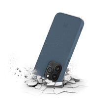 Woodcessories Bio Case antimikrobiell für iPhone 13 Pro, blau>