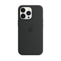 Apple iPhone 13 Pro Silikon Case mit MagSafe, mitternachtschwarz