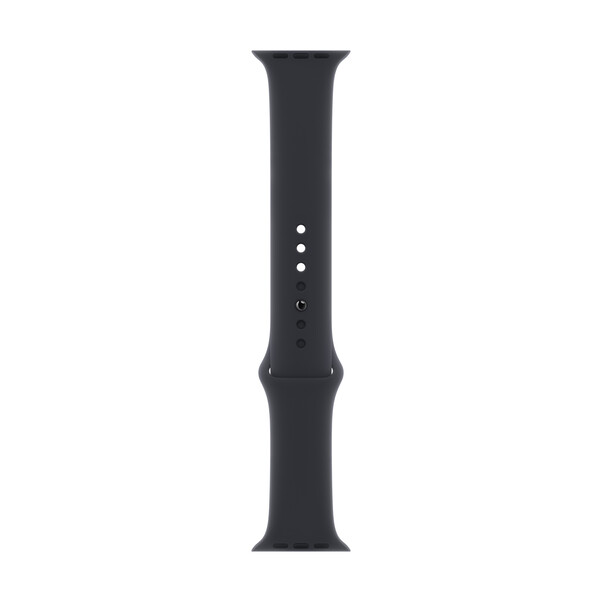 Sie sehen das Produktbild 02 von Apple Watch 38/40/41 mm Sportarmband, mitternachtschwarz, S/M, M/L Apple Watch 38/40/41 mm Sportarmband, mitternachtschwarz, S/M, M/L