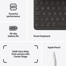iPad Wi-Fi, 256GB, space grau, 10.2" (9.Gen.)>