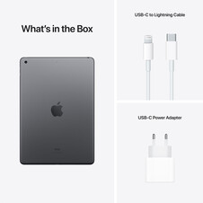 iPad Wi-Fi, 256GB, space grau, 10.2" (9.Gen.)>