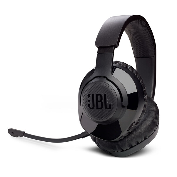 JBL Quantum 350, Kabelloses Over-Ear-Gaming-Headset, schwarz