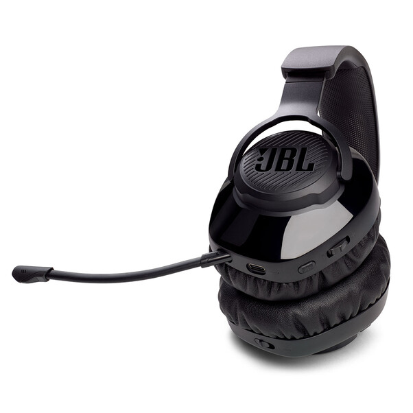 JBL Quantum 350, Kabelloses Over-Ear-Gaming-Headset, schwarz