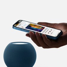 Sie sehen das Produktbild 05 von HomePod mini, blau HomePod mini, blau