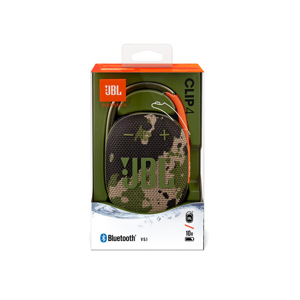 Sie sehen das Produktbild 06 von JBL Clip4, Bluetooth-Lautsprecher mit Karabinerhaken, squad JBL Clip4, Bluetooth-Lautsprecher mit Karabinerhaken, squad