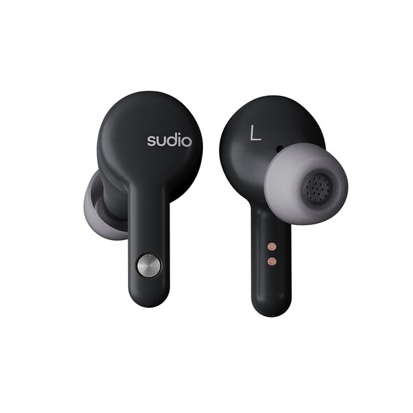 Sie sehen das Produktbild 02 von Sudio A2, kabelloser In-Ear Bluetooth Kopfhörer, schwarz> Sudio A2, kabelloser In-Ear Bluetooth Kopfhörer, schwarz>
