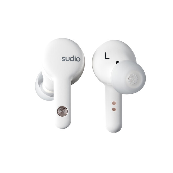 Sie sehen das Produktbild 02 von Sudio A2, kabelloser In-Ear Bluetooth Kopfhörer, weiß> Sudio A2, kabelloser In-Ear Bluetooth Kopfhörer, weiß>