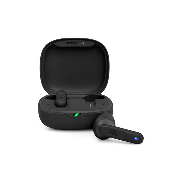 Sie sehen das Produktbild 01 von JBL Wave Flex kabelloser In-Ear Kopfhörer, schwarz JBL Wave Flex kabelloser In-Ear Kopfhörer, schwarz