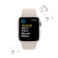 Sie sehen das Produktbild 02 von Apple Watch SE GPS 44mm StarAlu StarlightSportBand Apple Watch SE GPS 44mm StarAlu StarlightSportBand