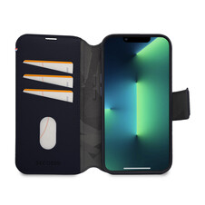 Sie sehen das Produktbild 04 von Decoded MagSafe Leder 2-in-1 Wallet Case und Backcover für iPhone 14 Plus, blau > Decoded MagSafe Leder 2-in-1 Wallet Case und Backcover für iPhone 14 Plus, blau >