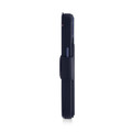 Decoded MagSafe Leder 2-in-1 Wallet Case und Backcover für iPhone 14 Plus, blau >