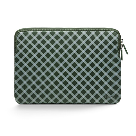 Sie sehen das Produktbild 01 von Trunk Neopren Sleeve für MacBook Pro/MacBook Air (2016-2022) 13", oliven-grün tartan Trunk Neopren Sleeve für MacBook Pro/MacBook Air (2016-2022) 13", oliven-grün tartan
