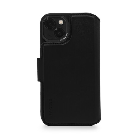 Sie sehen das Produktbild 01 von Decoded MagSafe Leder 2-in-1 Wallet Case und Backcover für iPhone 14 Plus, schwarz > Decoded MagSafe Leder 2-in-1 Wallet Case und Backcover für iPhone 14 Plus, schwarz
