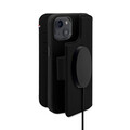 Sie sehen das Produktbild 02 von Decoded MagSafe Leder 2-in-1 Wallet Case und Backcover für iPhone 14 Plus, schwarz > Decoded MagSafe Leder 2-in-1 Wallet Case und Backcover für iPhone 14 Plus, schwarz >