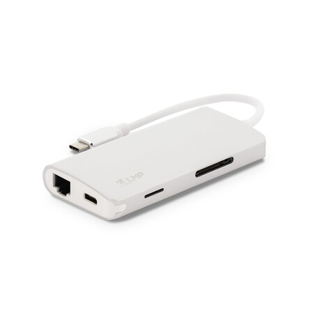 Sie sehen das Produktbild 01 von LMP USB-C mini Dock, silber > LMP USB-C mini Dock, silber