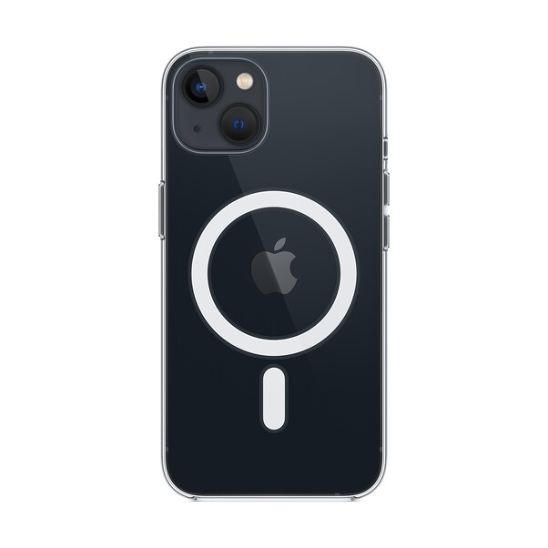 Sie sehen das Produktbild 01 von Apple iPhone 13 Clear Case mit MagSafe, transparent> Apple iPhone 13 Clear Case mit MagSafe, transparent>