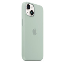 Sie sehen das Produktbild 02 von Apple iPhone 14 Plus Silikon Case mit MagSafe, agavengrün> Apple iPhone 14 Plus Silikon Case mit MagSafe, agavengrün>