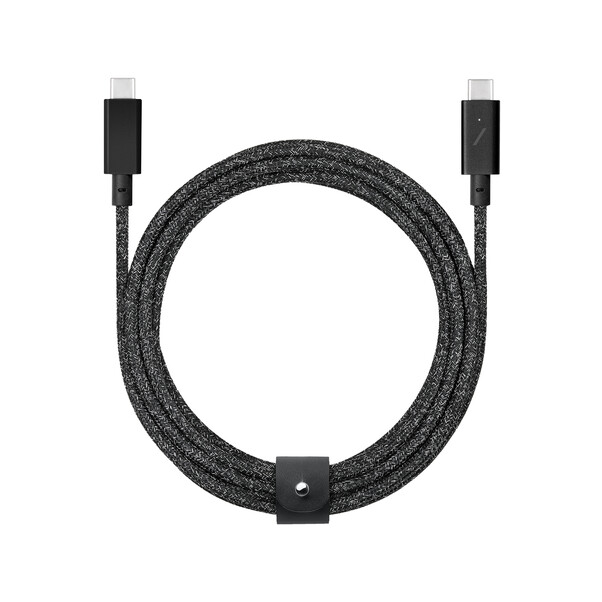 Native Union Belt Pro USB-C Kabel 2.4m mit LED-Anzeige, 240W, cosmos/schwarz