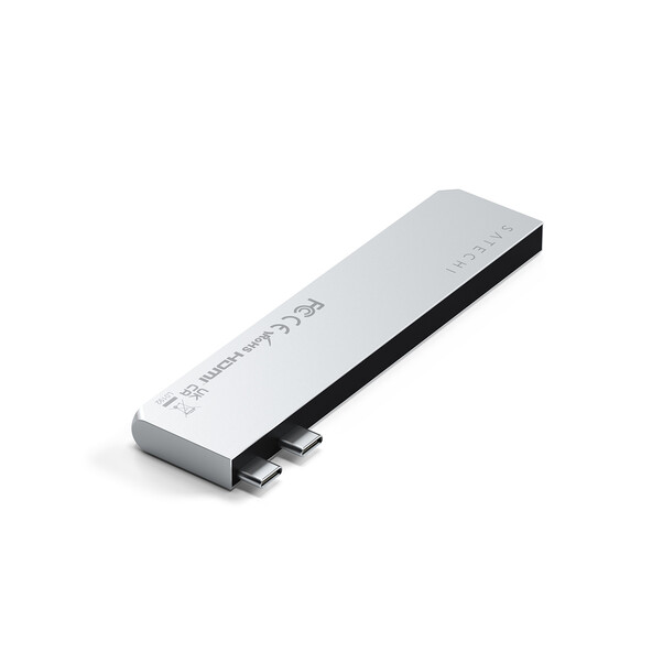 Satechi Type-C Pro Hub Slim, silber