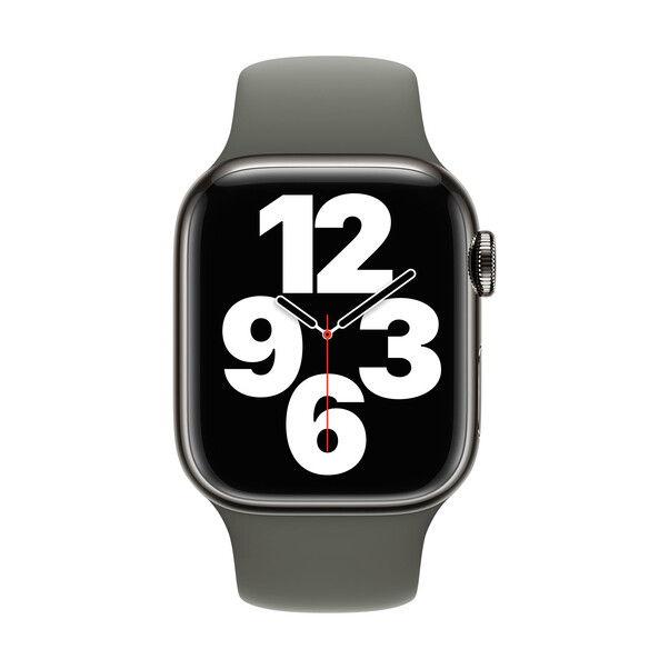 Sie sehen das Produktbild 03 von Apple Watch 38/40/41mm, Sportarmband, oliv Apple Watch 38/40/41mm, Sportarmband, oliv