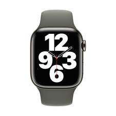 Sie sehen das Produktbild 03 von Apple Watch 38/40/41mm, Sportarmband, oliv Apple Watch 38/40/41mm, Sportarmband, oliv