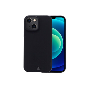 dbramante Monaco Silikon Case für iPhone 13 mini, schwarz