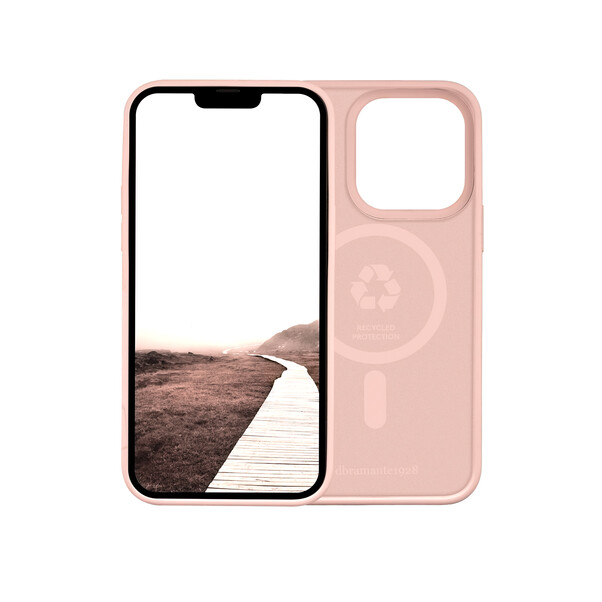 Sie sehen das Produktbild 01 von dbramante Monaco Silikon Case mit MagSafe für iPhone 14 Pro Max, rosa dbramante Monaco Silikon Case mit MagSafe für iPhone 14 Pro Max, rosa