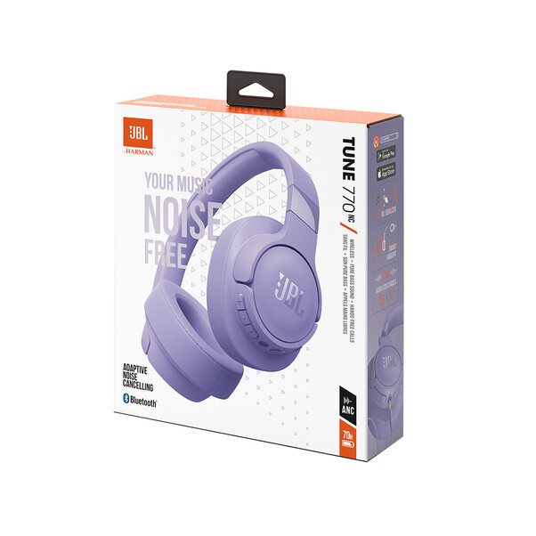 Sie sehen das Produktbild 07 von JBL Tune 770NCBT, Over-Ear Kopfhörer, lila JBL Tune 770NCBT, Over-Ear Kopfhörer, lila